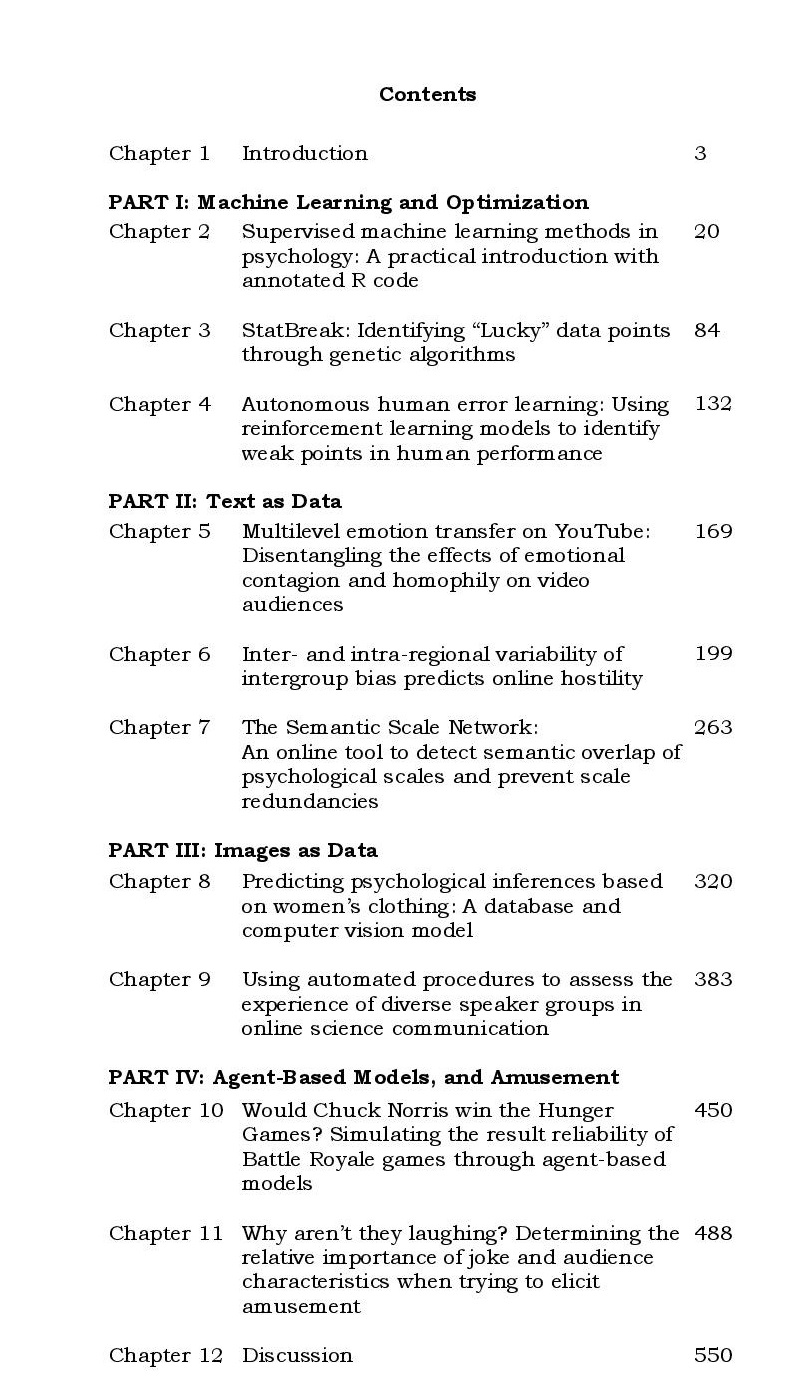 sample phd thesis table of contents
